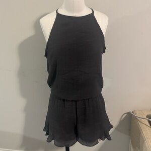 Wishlist Charcoal Romper